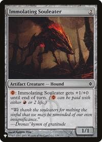 Immolating Souleater - The List Reprints - Magic: The Gathering card