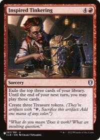 Inspired Tinkering - The List Reprints - Magic: The Gathering card