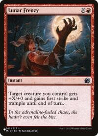 Lunar Frenzy - The List Reprints - Magic: The Gathering card