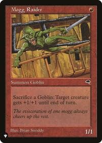 Mogg Raider - The List Reprints - Magic: The Gathering card