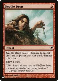 Needle Drop - The List Reprints - Magic: The Gathering card