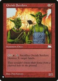 Orcish Settlers - The List Reprints - Magic: The Gathering card