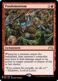 Pandemonium (TPR) - The List Reprints - Magic: The Gathering card