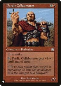 Pardic Collaborator - The List Reprints - Magic: The Gathering card