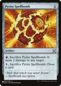 Pyrite Spellbomb - The List Reprints - Magic: The Gathering card