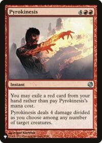 Pyrokinesis - The List Reprints - Magic: The Gathering card