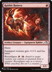 Rabbit Battery - The List Reprints - Magic: The Gathering card