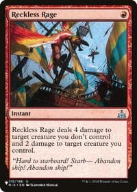 Reckless Rage - The List Reprints - Magic: The Gathering card