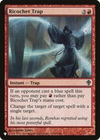 Ricochet Trap - The List Reprints - Magic: The Gathering card