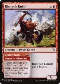 Rimrock Knight - The List Reprints - Magic: The Gathering card