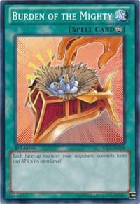 Burden of the Mighty - Starter Deck: Xyz Symphony - YuGiOh card