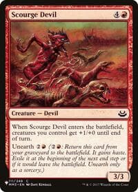 Scourge Devil - The List Reprints - Magic: The Gathering card