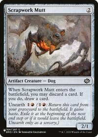 Scrapwork Mutt - The List Reprints - Magic: The Gathering card