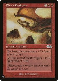 Shiv's Embrace - The List Reprints - Magic: The Gathering card