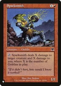 Sparksmith - The List Reprints - Magic: The Gathering card