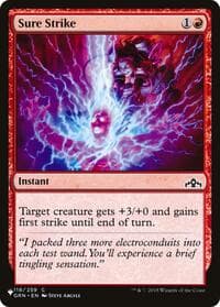 Sure Strike - The List Reprints - Magic: The Gathering card