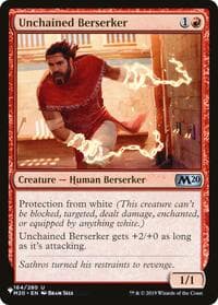 Unchained Berserker - The List Reprints - Magic: The Gathering card