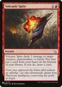 Volcanic Spite - The List Reprints - Magic: The Gathering card