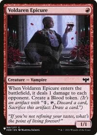 Voldaren Epicure - The List Reprints - Magic: The Gathering card