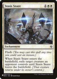 Stasis Snare - The List Reprints - Magic: The Gathering card