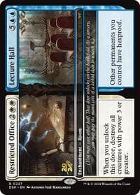 Restricted Office // Lecture Hall - Prerelease Cards - Magic: The Gathering card