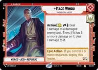 Mace Windu - Vaapad Form Master - Twilight of the Republic - Star Wars: Unlimited card