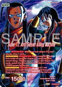 Hell Fighter 17 // Super 17, Anti-Saiyan Killing Machine (Alternate Art) - Ultimate Advent - Dragon Ball Super: Masters card