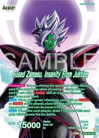 Zamasu // Fused Zamasu, Insanity From Justice (Alternate Art) - Ultimate Advent - Dragon Ball Super: Masters card