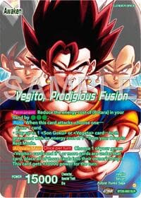 Son Goku & Vegeta // Vegito, Prodigious Fusion (Alternate Art) - Ultimate Advent - Dragon Ball Super: Masters card