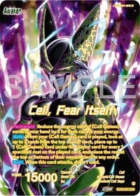 Cell // Cell, Fear Itself (Alternate Art) - Ultimate Advent - Dragon Ball Super: Masters card