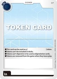 Token Card - Digimon LIBERATOR - Digimon Card Game card