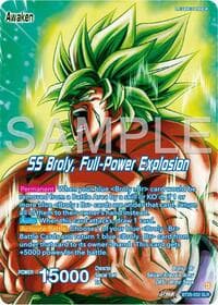Broly // SS Broly, Full-Power Explosion (Alternate Art) - Ultimate Advent - Dragon Ball Super: Masters card