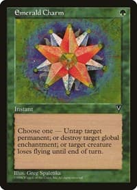Emerald Charm - Visions - Magic: The Gathering card