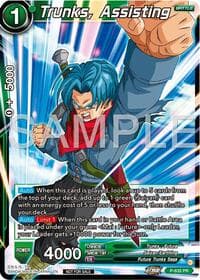 Trunks, Assisting (Zenkai Series Tournament Pack Vol.9) - Promotion Cards - Dragon Ball Super: Masters card