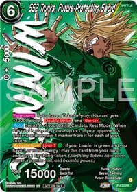 SS2 Trunks, Future-Protecting Sword (Zenkai Series Tournament Pack Vol.9) (Winner) - Promotion Cards - Dragon Ball Super: Masters card