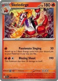 Skeledirge - Deck Exclusives - Pokemon card