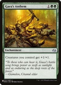 Gaea's Anthem (MM3) - The List Reprints - Magic: The Gathering card