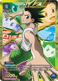 Gon Freecss (006) (R*) - UE02BT: HUNTER X HUNTER - Union Arena card