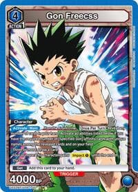 Gon Freecss (007) - UE02BT: HUNTER X HUNTER - Union Arena card