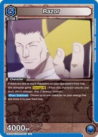 Razor (015) - UE02BT: HUNTER X HUNTER - Union Arena card