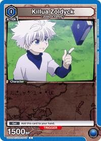 Killua Zoldyck (017) - UE02BT: HUNTER X HUNTER - Union Arena card