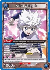 Killua Zoldyck (019) - UE02BT: HUNTER X HUNTER - Union Arena card