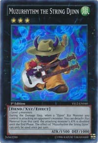 Muzurhythm the String Djinn - Starter Deck: Xyz Symphony - YuGiOh card