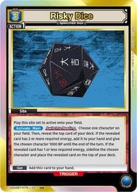 Risky Dice (027) (U*) - UE02BT: HUNTER X HUNTER - Union Arena card