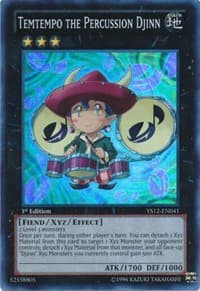 Temtempo the Percussion Djinn - Starter Deck: Xyz Symphony - YuGiOh card
