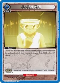 Ja Jan Ken - UE02BT: HUNTER X HUNTER - Union Arena card