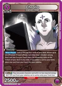 Chrollo (036) - UE02BT: HUNTER X HUNTER - Union Arena card