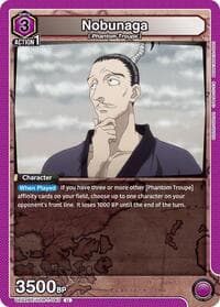 Nobunaga - UE02BT: HUNTER X HUNTER - Union Arena card