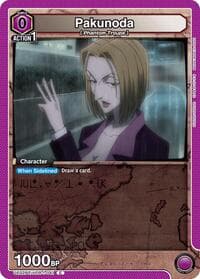 Pakunoda - UE02BT: HUNTER X HUNTER - Union Arena card