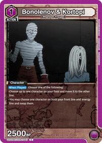 Bonolenov & Kortopi - UE02BT: HUNTER X HUNTER - Union Arena card